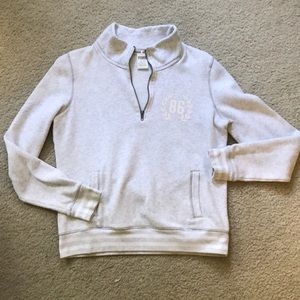 Pink Victoria's Secret Quarter Zip